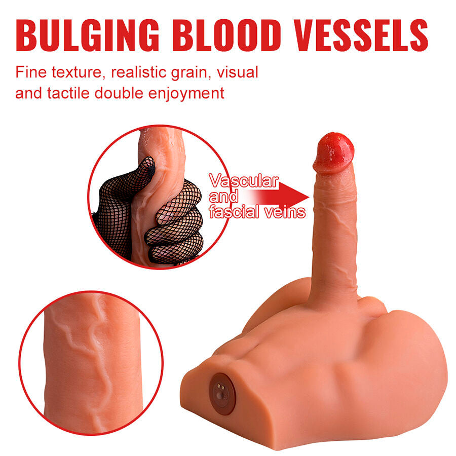 Xise Realistischer Dildo-masturbator mit Frontposition und