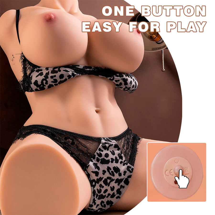 Xise Muriel Realistischer Weiblicher Torso mit Stoßfunktion, 55