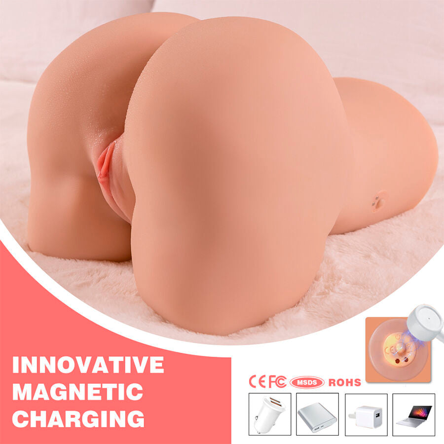 Xise Danae Stossender Realistischer Vagina-mastubador mit