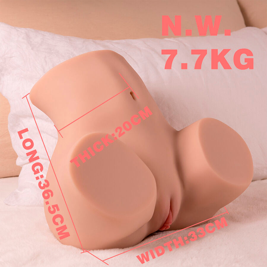 Xise Danae Stossender Realistischer Vagina-mastubador mit