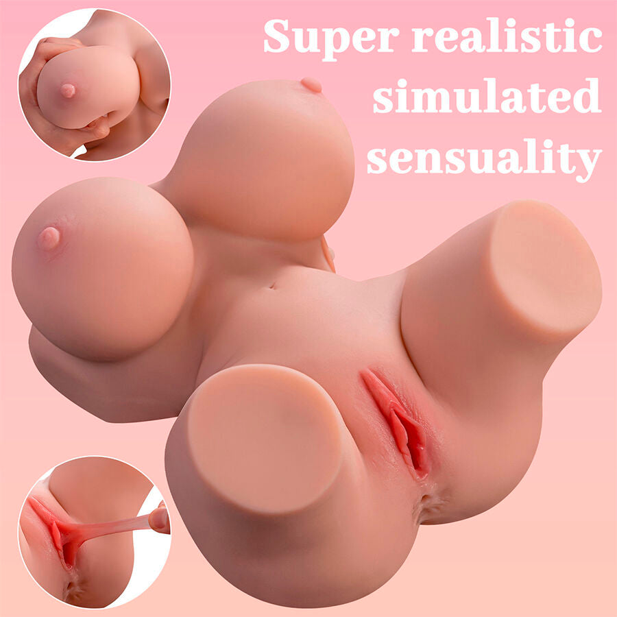 Xise Frieda Realistischer Weiblicher Torso mit Vibration 36 cm