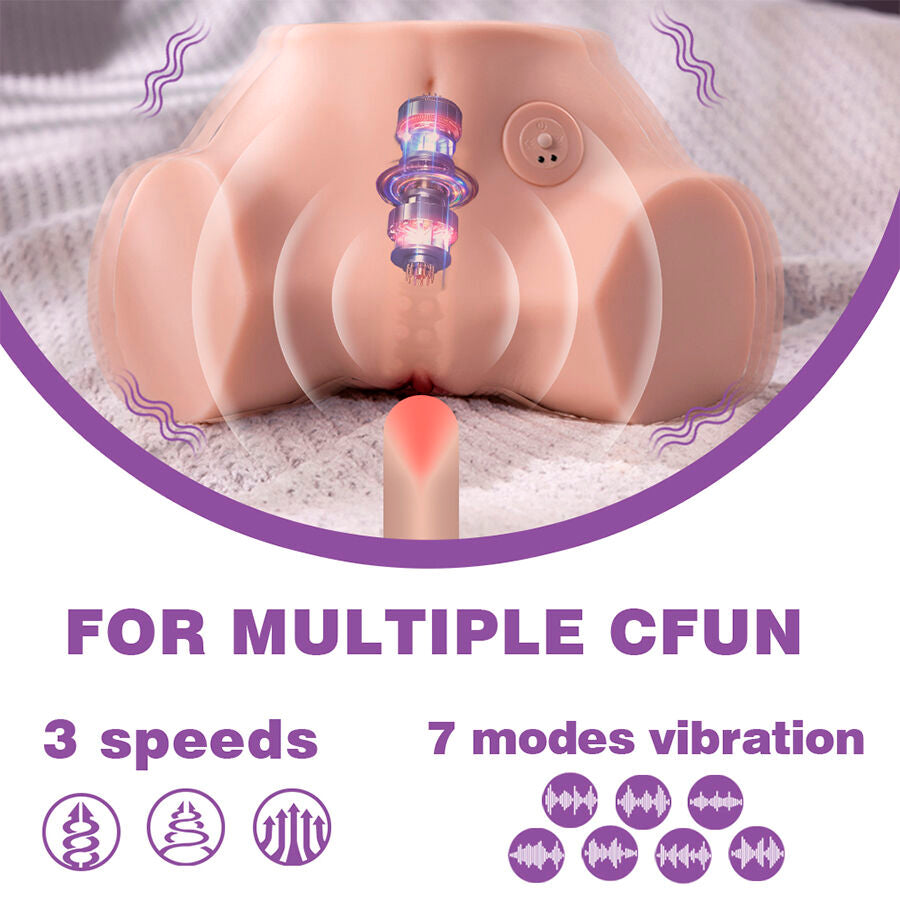 Xise Fennie Realistischer Masturbator mit Vibrationsfunktion und