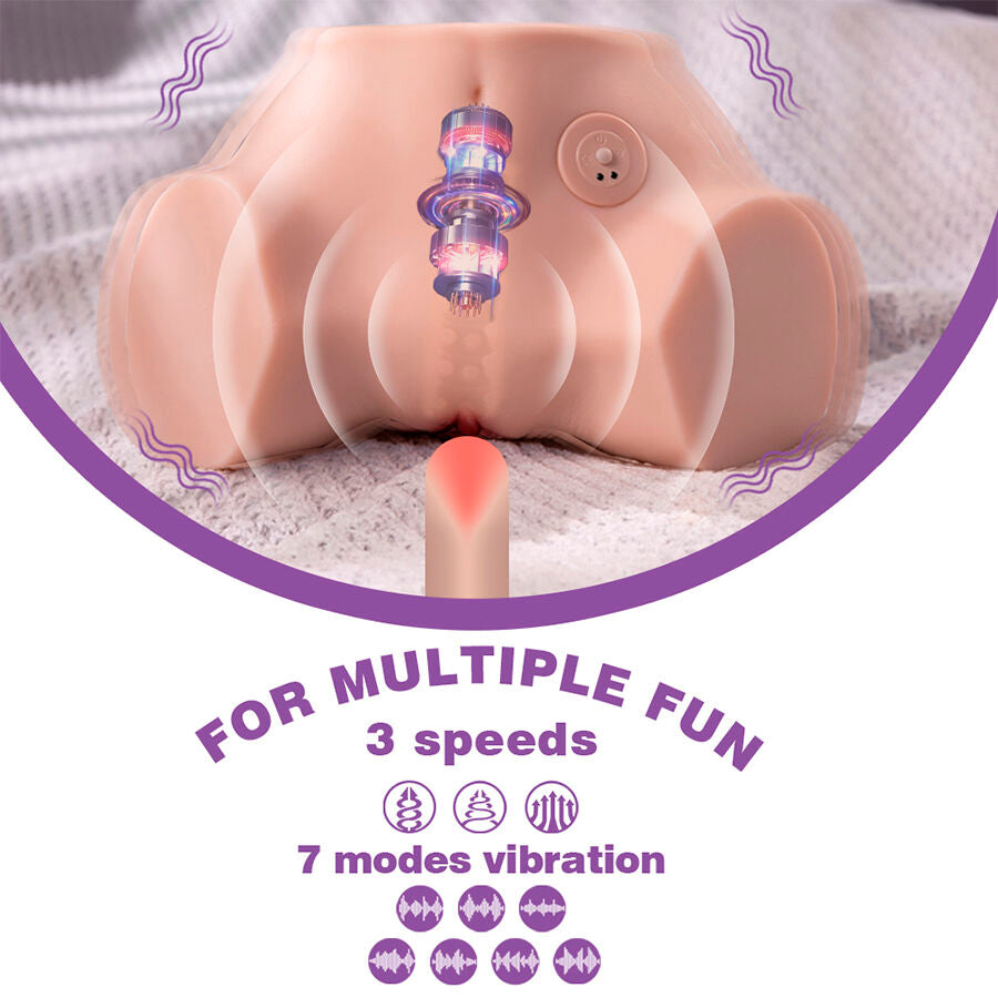 Xise Fennie Realistischer Masturbator mit Vibrationsfunktion und