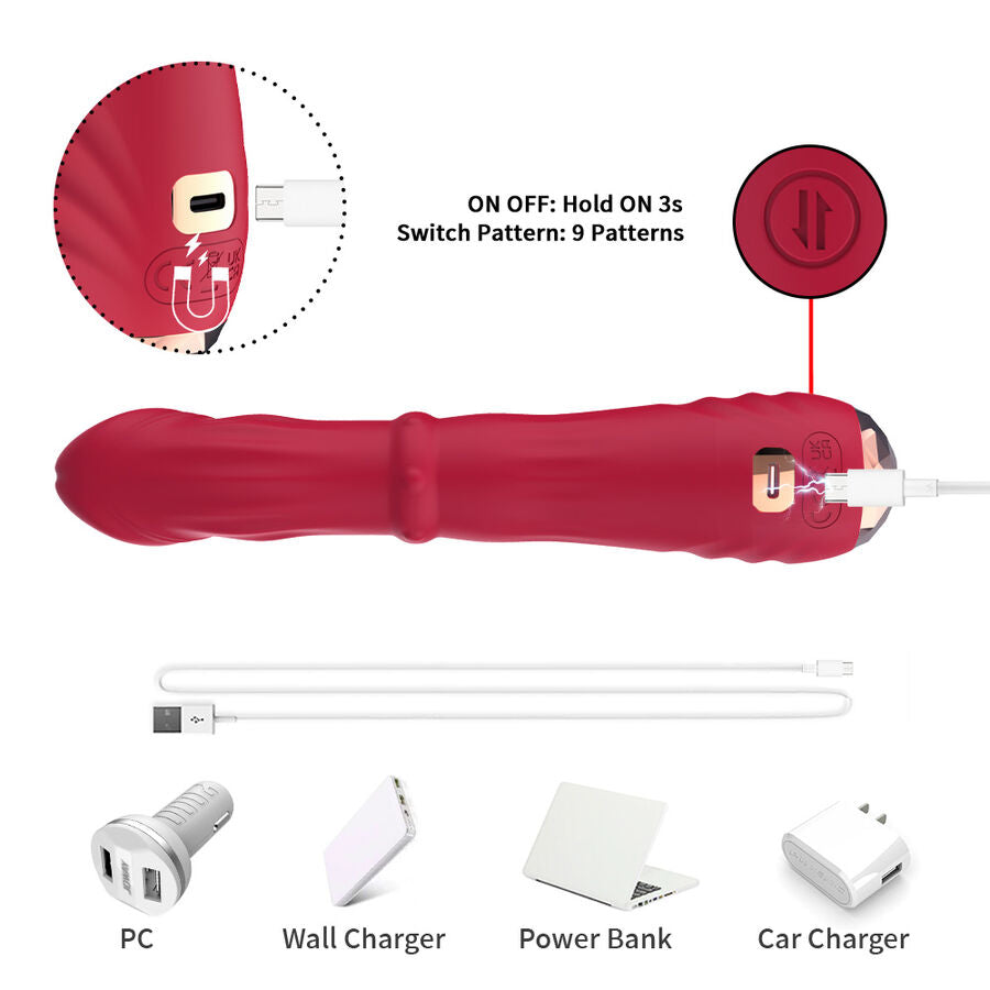 Armony A-Punkt-Vibrator – Temperaturregulierbar, Dildo