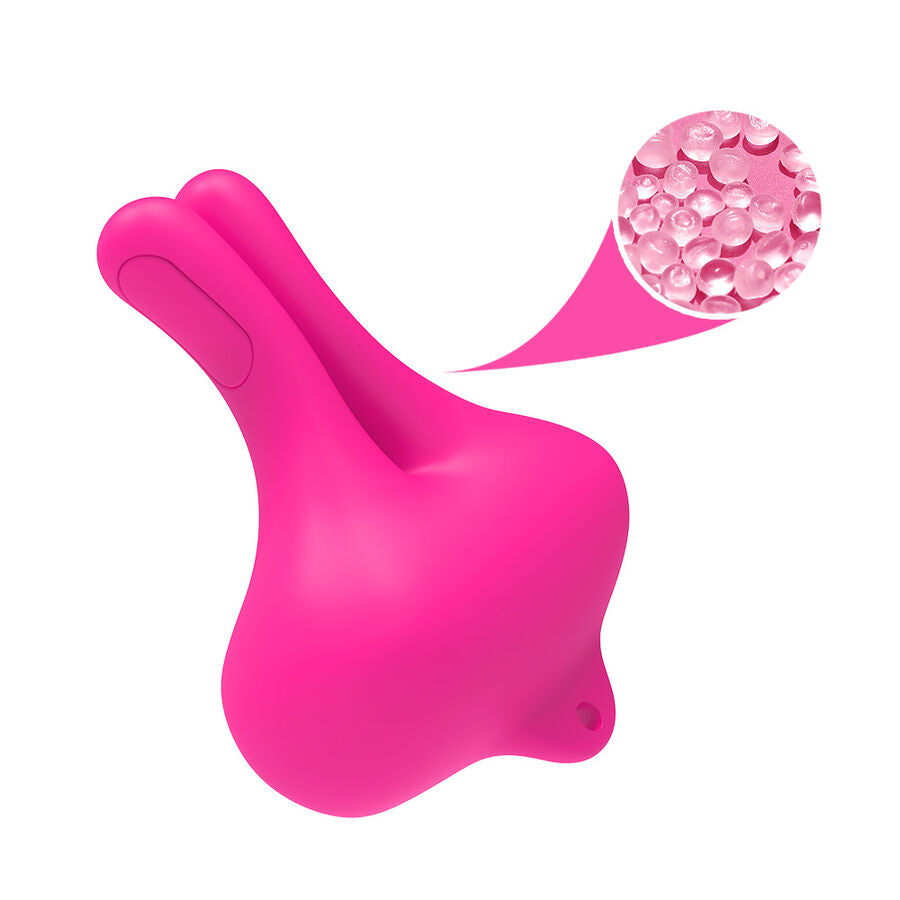 Armony Vibrierende Nippelklemmen – Kaninchenform, Rot