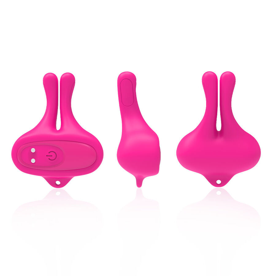 Armony Vibrierende Nippelklemmen – Kaninchenform, Rot