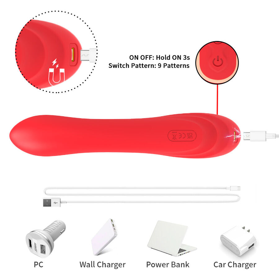 Armony G-Punkt- & Klitoris-Vibrator – Oszilatorzunge