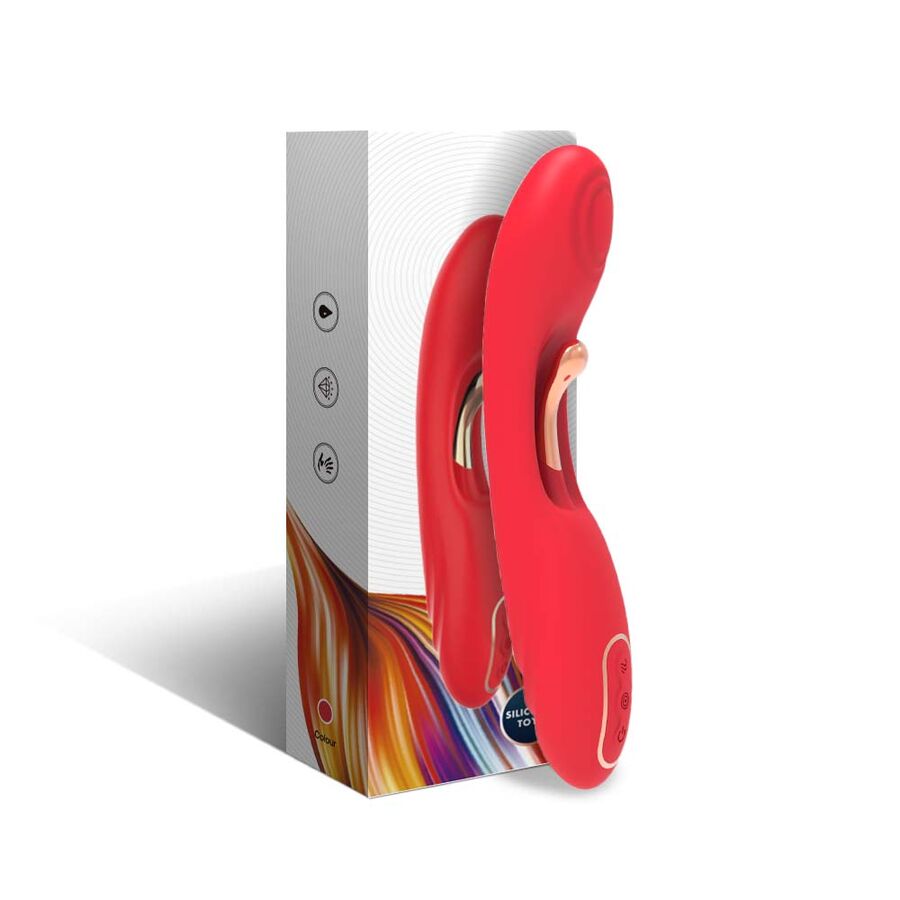 Armony Zungenvibrator – Oszillierende Zunge, Rot