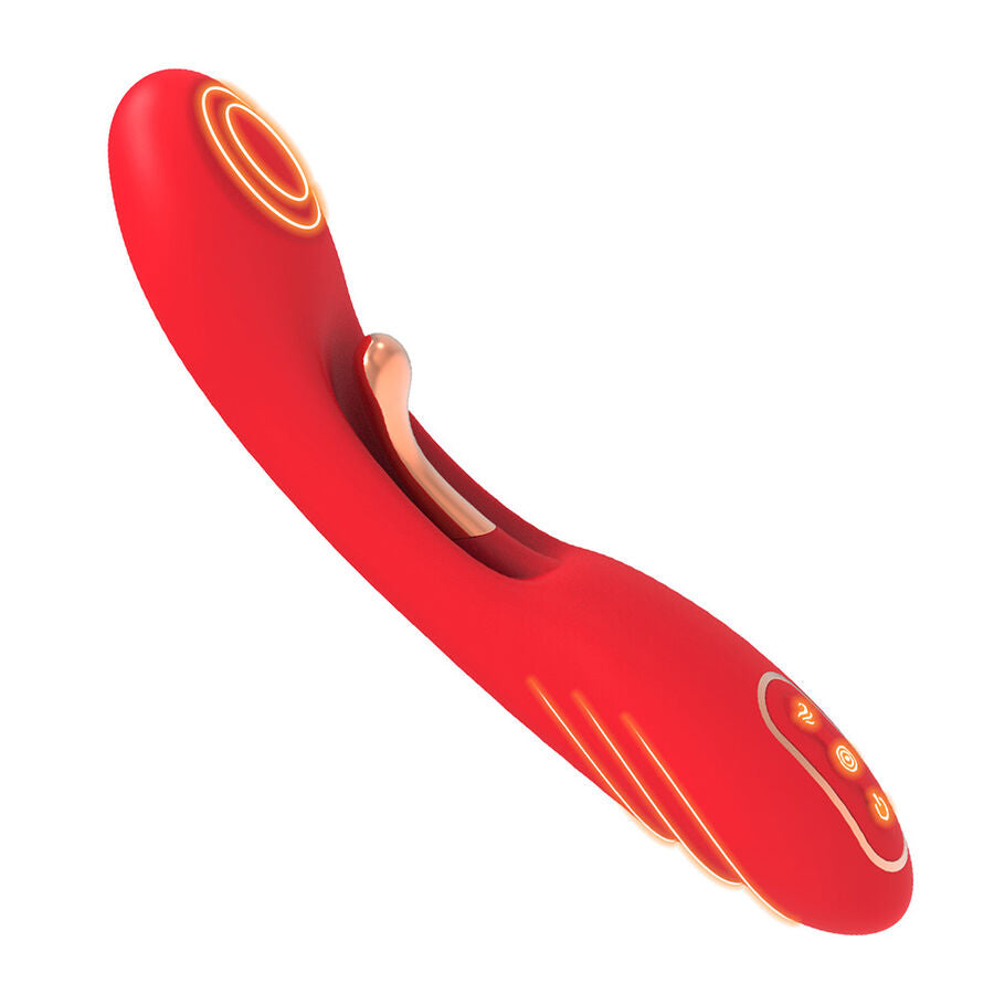 Armony Zungenvibrator – Oszillierende Zunge, Rot