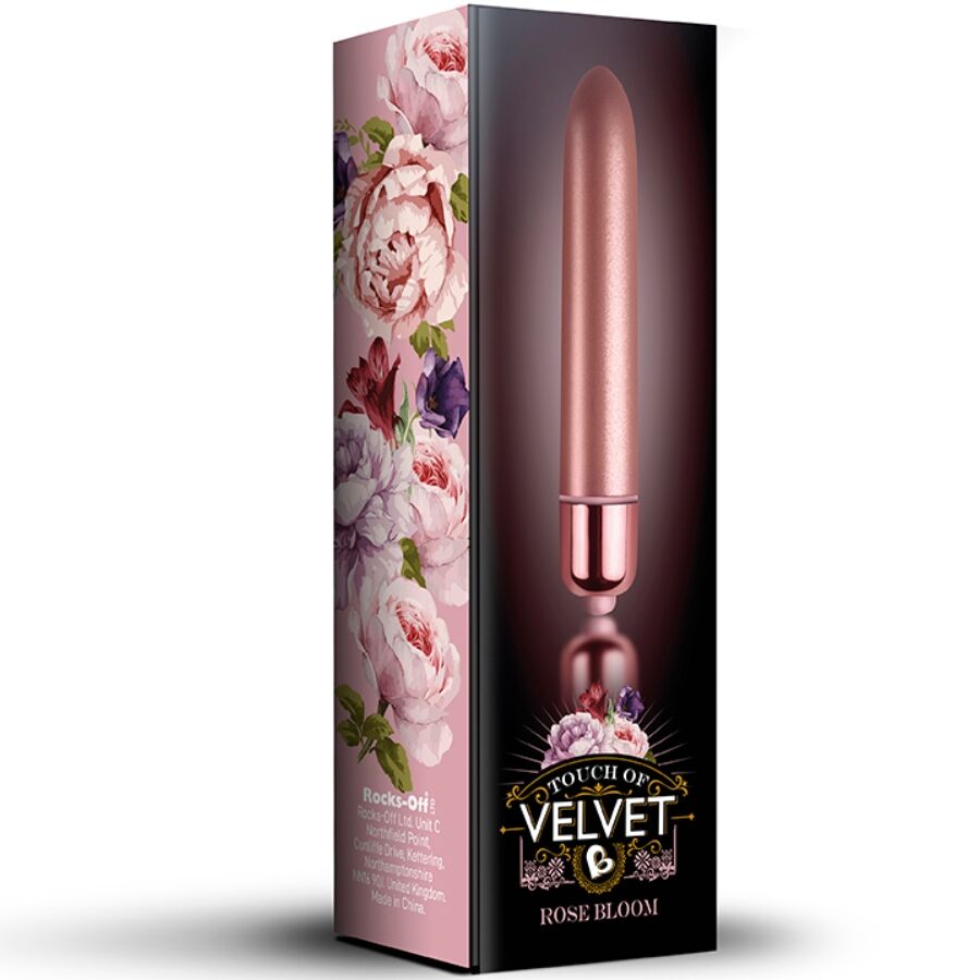 Rocks-Off Touch of Velvet Rose Bloom – Vibrationskugel, 10 Stufen