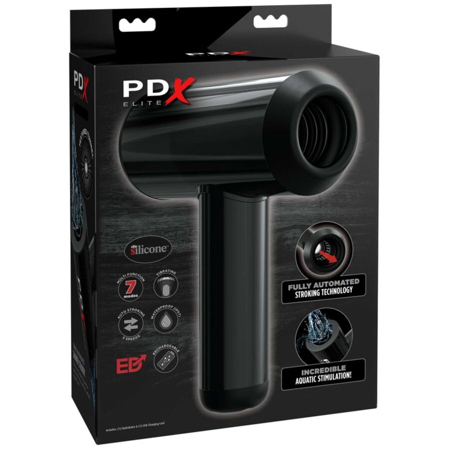 PDX Elite Doppelter Automatischer Wassermasturbator