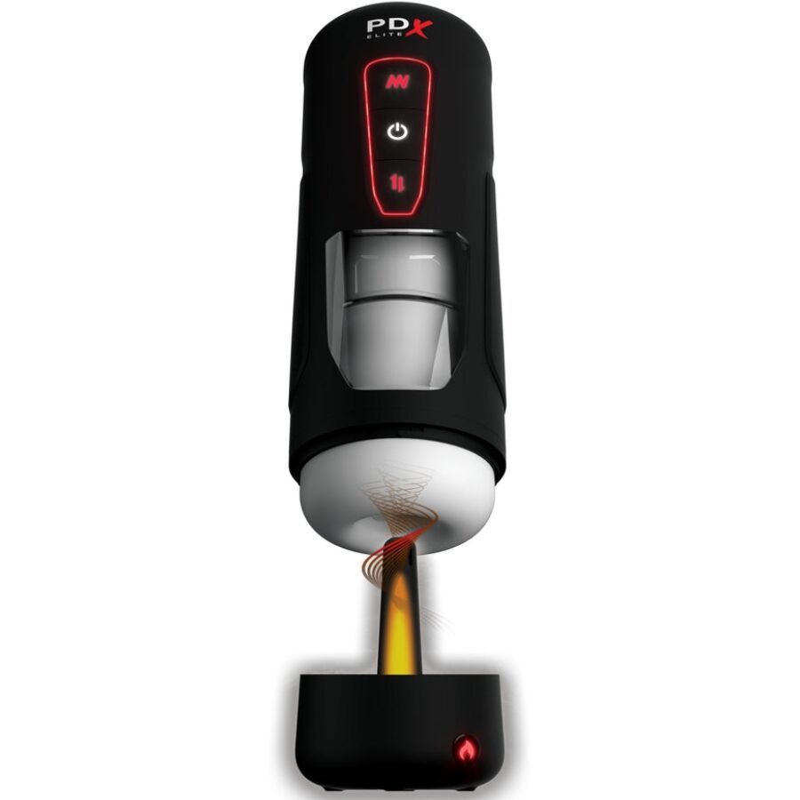 PDX Elite Milk Me Hotter – Auto-Masturbator, Stoss & Waerme