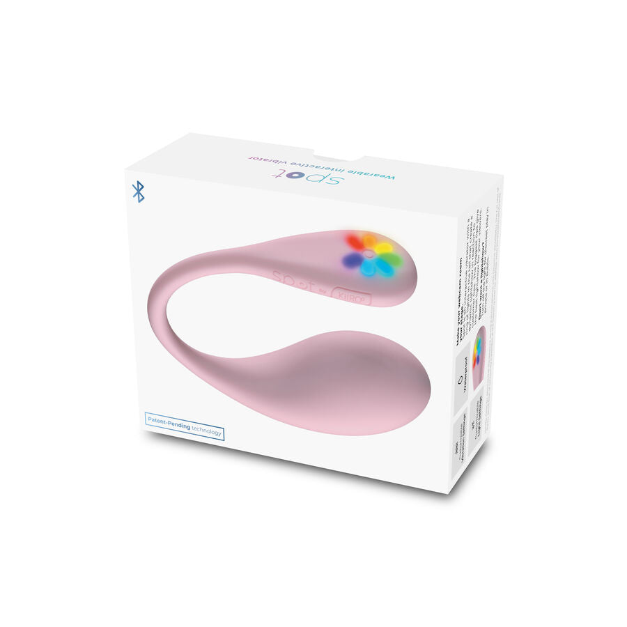 Kiiroo Spot Kiss Me U-förmiger Vibrator Rosa