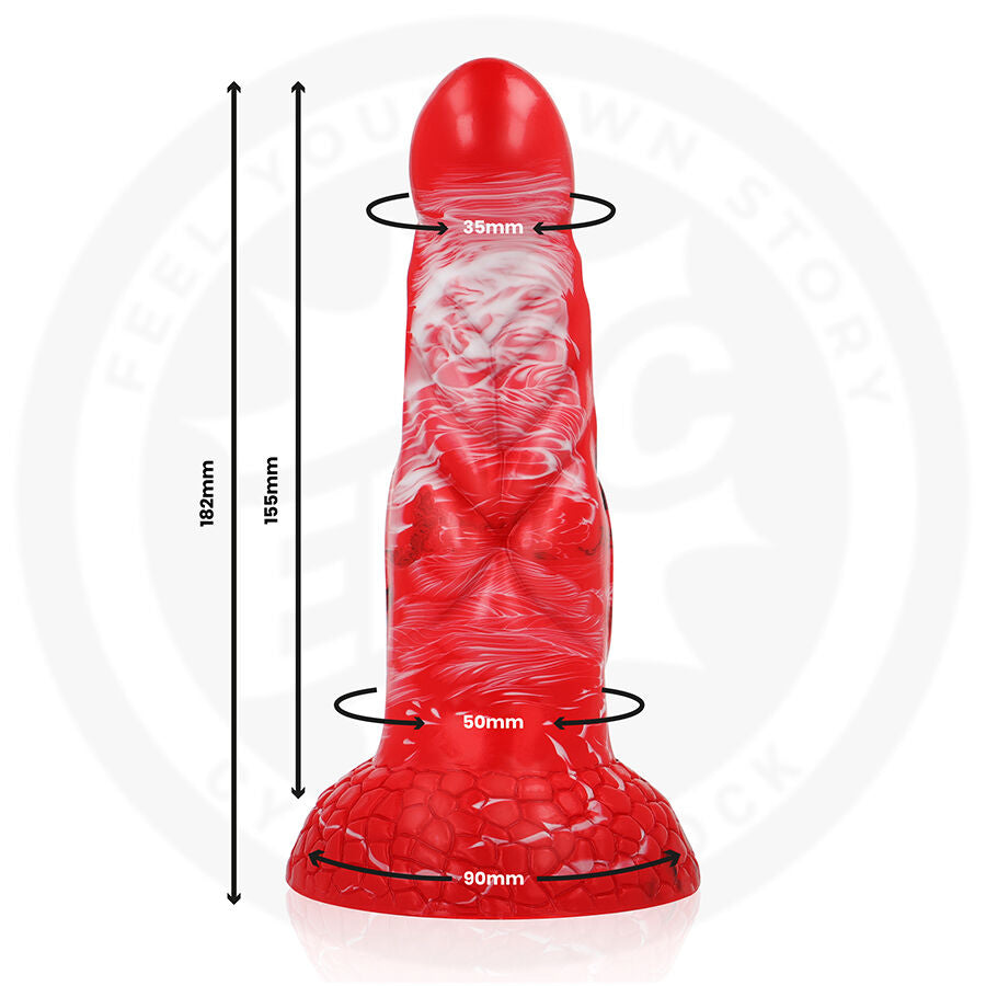 Epic Dildo Agnis Crimson Fire