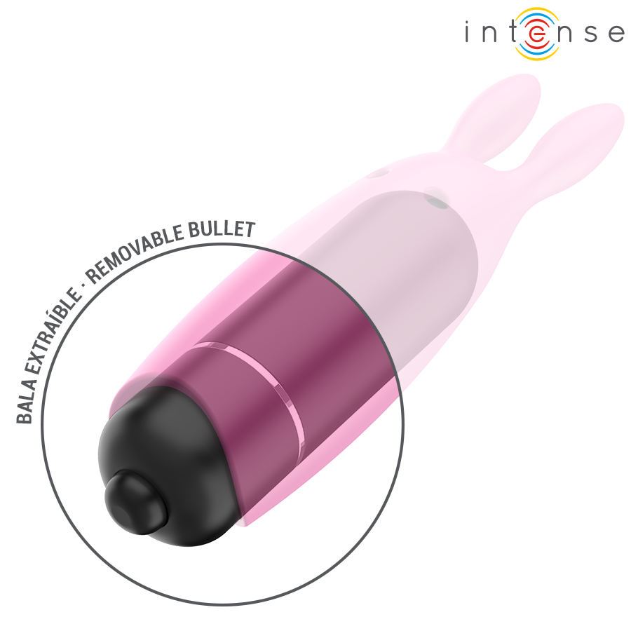 Intense Hopper Pink Vibrierendes Bullet 8,3 x 2,4 cm