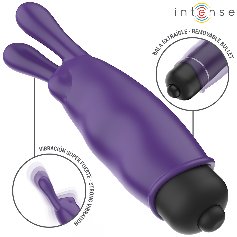 Intense Mystic Purple Vibrierendes Bullet 8,7 x 2,4 cm