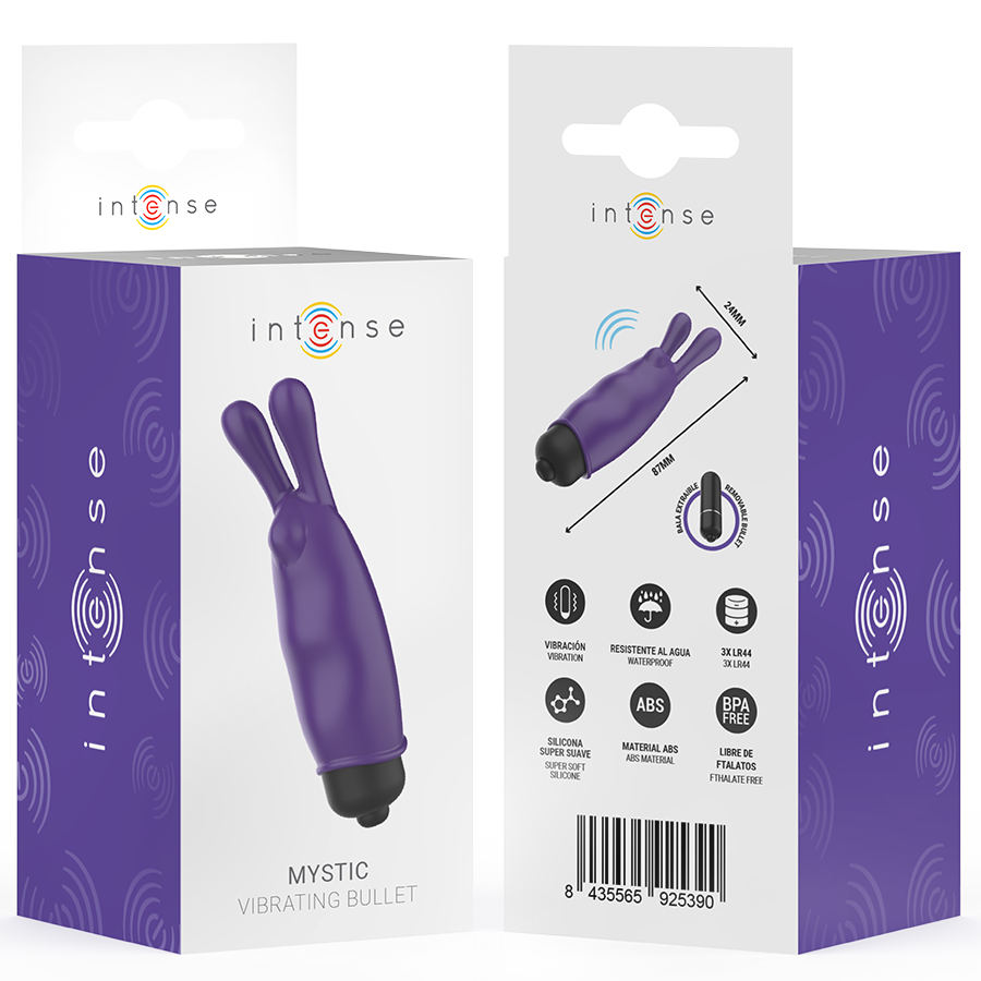 Intense Mystic Purple Vibrierendes Bullet 8,7 x 2,4 cm