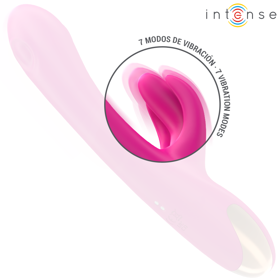 Intense Britney Multifunktions-rabbit-vibrator 23 cm Rosa