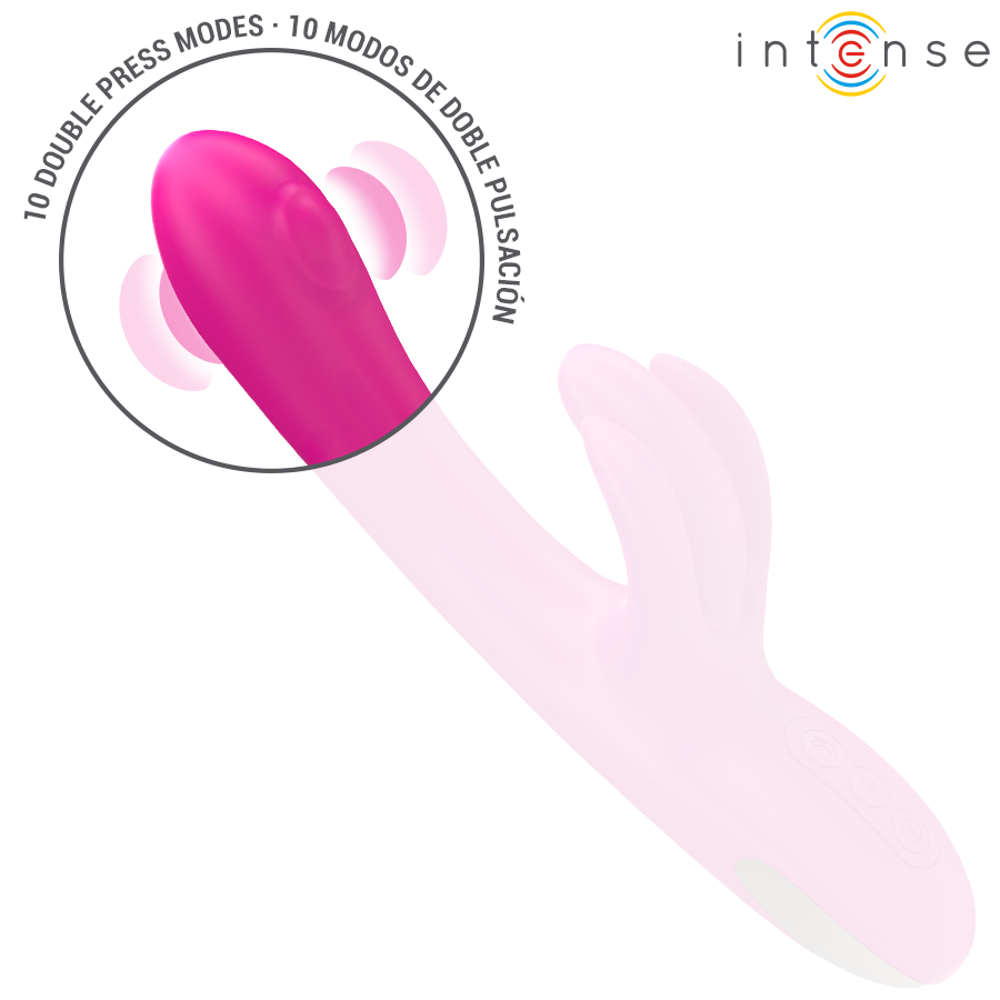 Intense Britney Multifunktions-rabbit-vibrator 23 cm Rosa