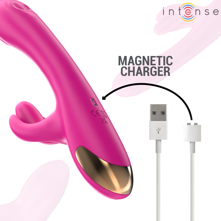 Intense Britney Multifunktions-rabbit-vibrator 23 cm Rosa