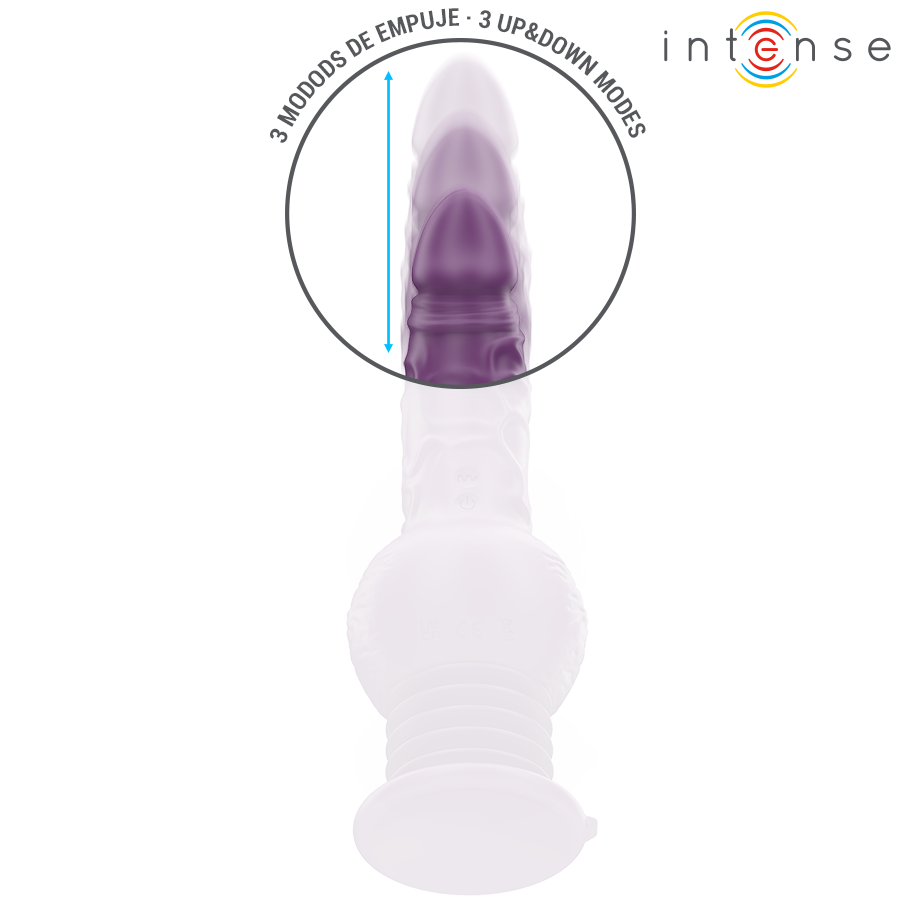 Intense Tatum Multifunktionsvibrator mit Auf- und Abvibration 24