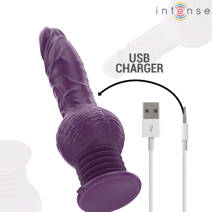 Intense Tatum Multifunktionsvibrator mit Auf- und Abvibration 24