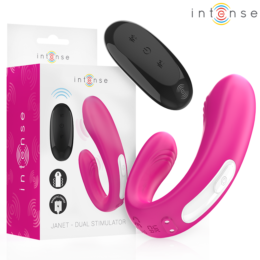 Intense Janet – U-foermiger Doppel-Stimulator & Vibrator