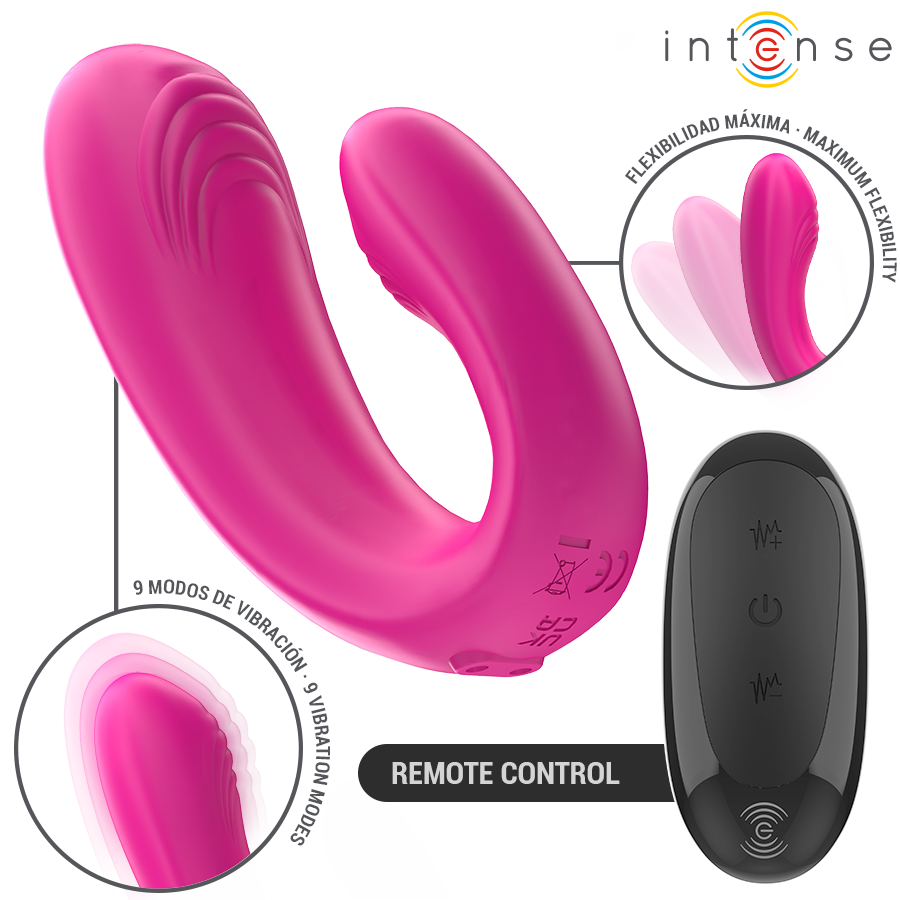 Intense Janet – U-foermiger Doppel-Stimulator & Vibrator