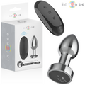 Intense Anal Plug 10 Vibrationen Metall mit Fernbedienung S