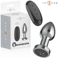 Intense Anal Plug 10 Vibrationen Metall mit Fernbedienung M