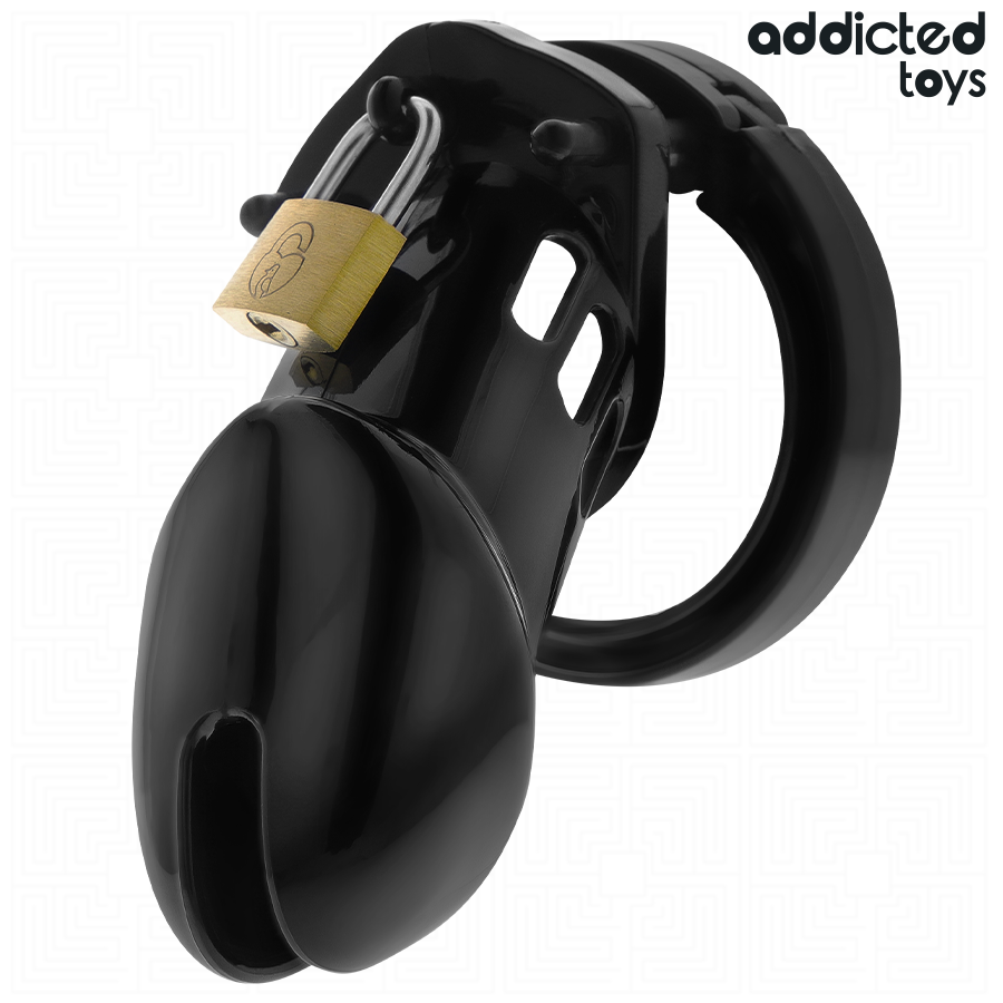 Addicted Obsidian Hold Peniskäfig Grösse M