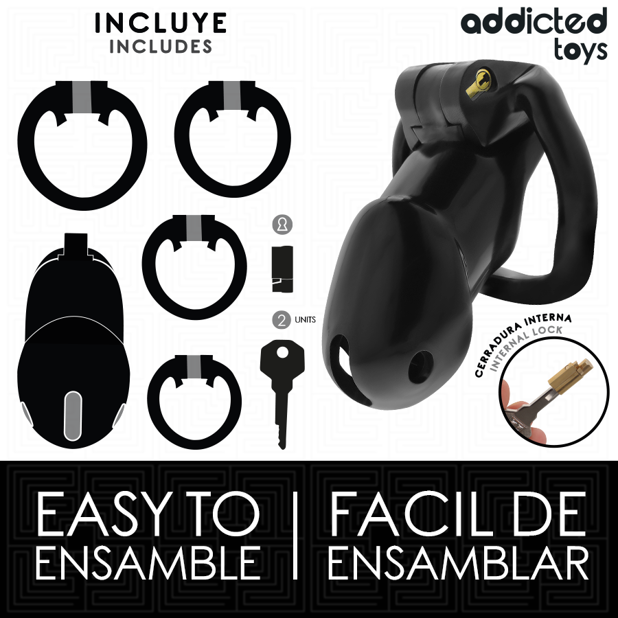 Addicted Mindnight Cell Peniskäfig Grösse L