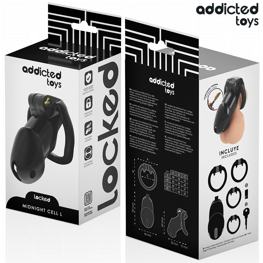 Addicted Mindnight Cell Peniskäfig Grösse L
