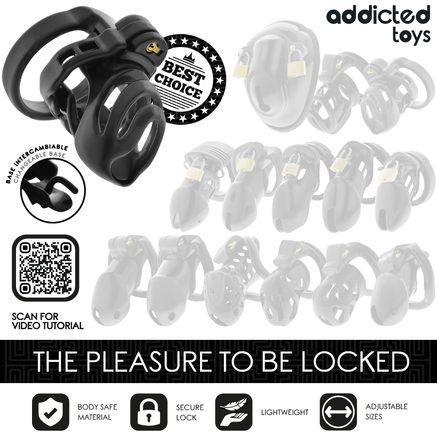 Addicted Eternal Lock Peniskäfig 9 cm