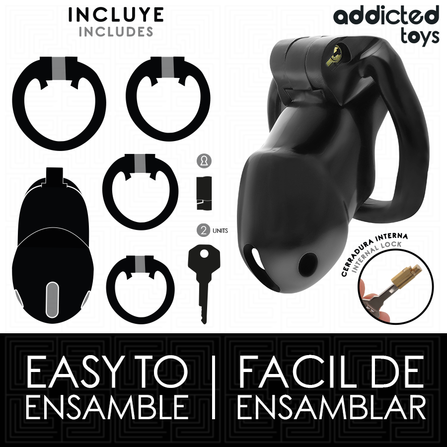 Addicted Mindnight Cell Penis Cage Grösse M