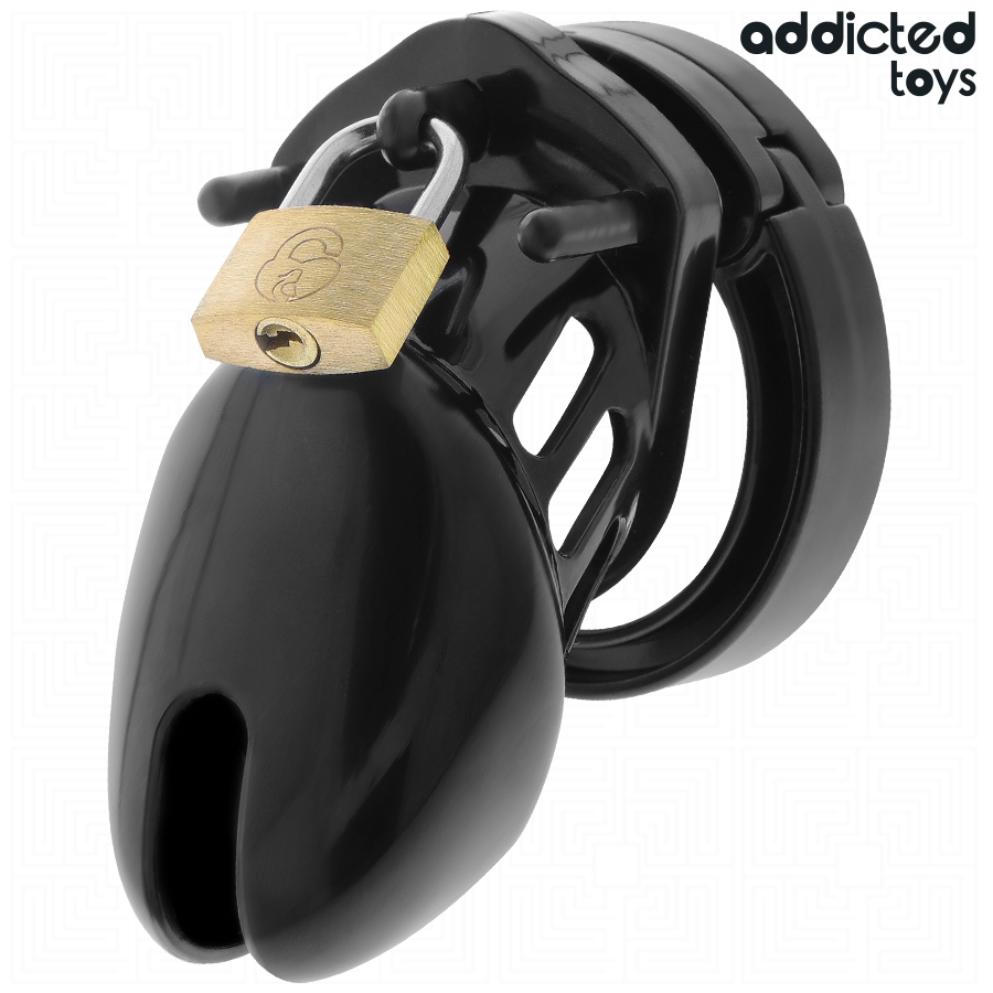 Addicted Obsidian Hold Peniskäfig Grösse S