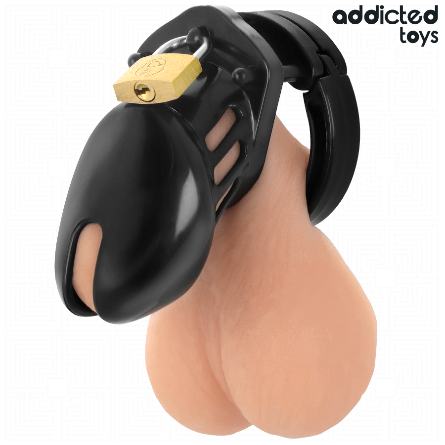 Addicted Obsidian Hold Peniskäfig Grösse S