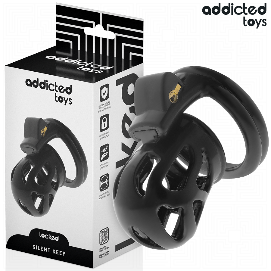 Addicted Silent Keep Peniskäfig 7,5 cm