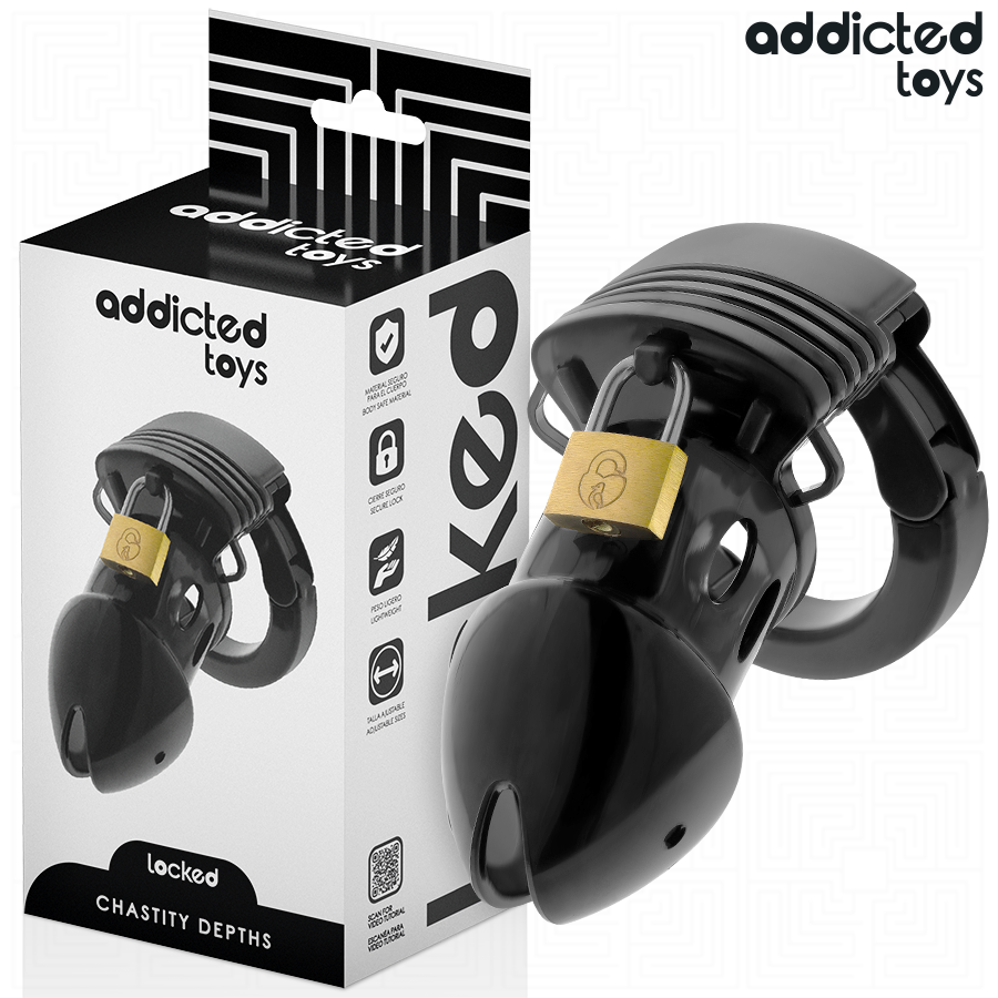 Addicted Chastity Depths Peniskäfig 7,5 cm