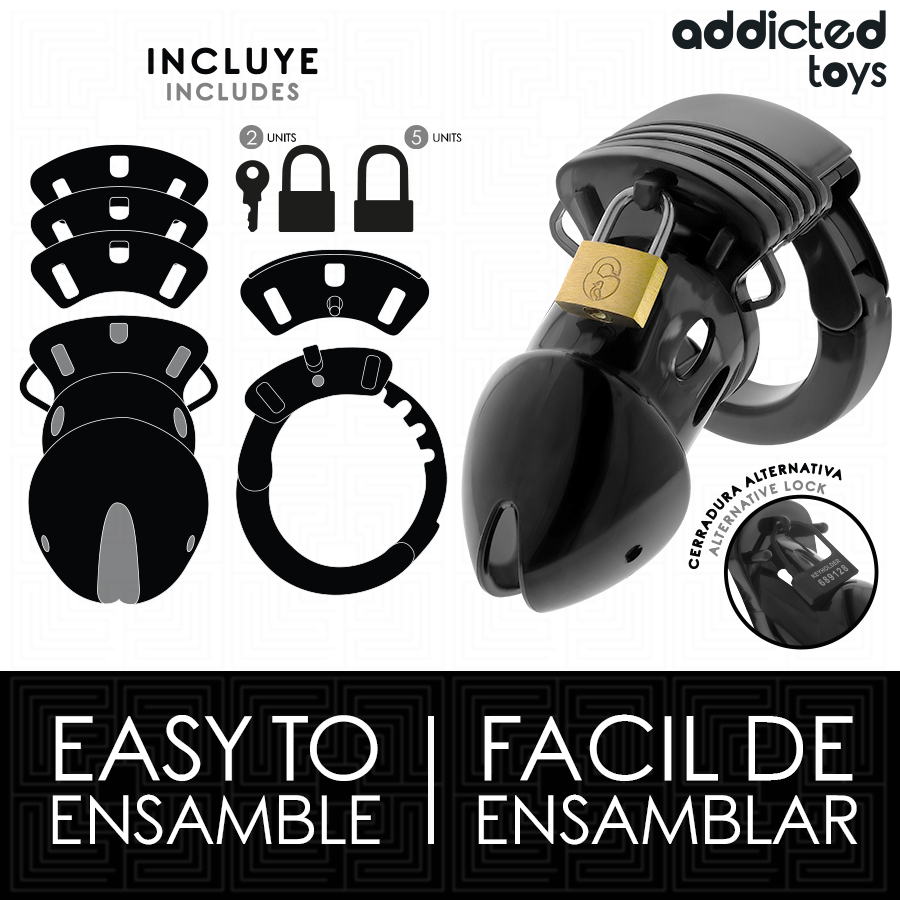 Addicted Chastity Depths Peniskäfig 7,5 cm