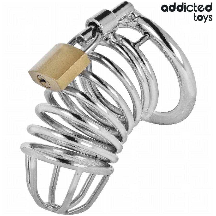 Addicted Iron Cell Metall-peniskäfig 4 cm Grösse S