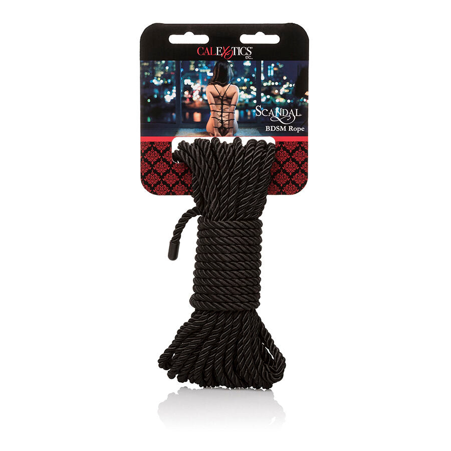 Calexotics Scandal Schwarzes Bdsm-seil 10 M