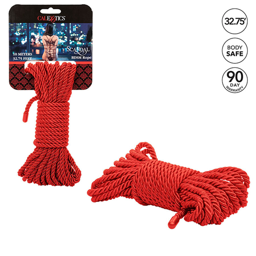 Calexotics Scandal Red Bdsm-seil 10 M