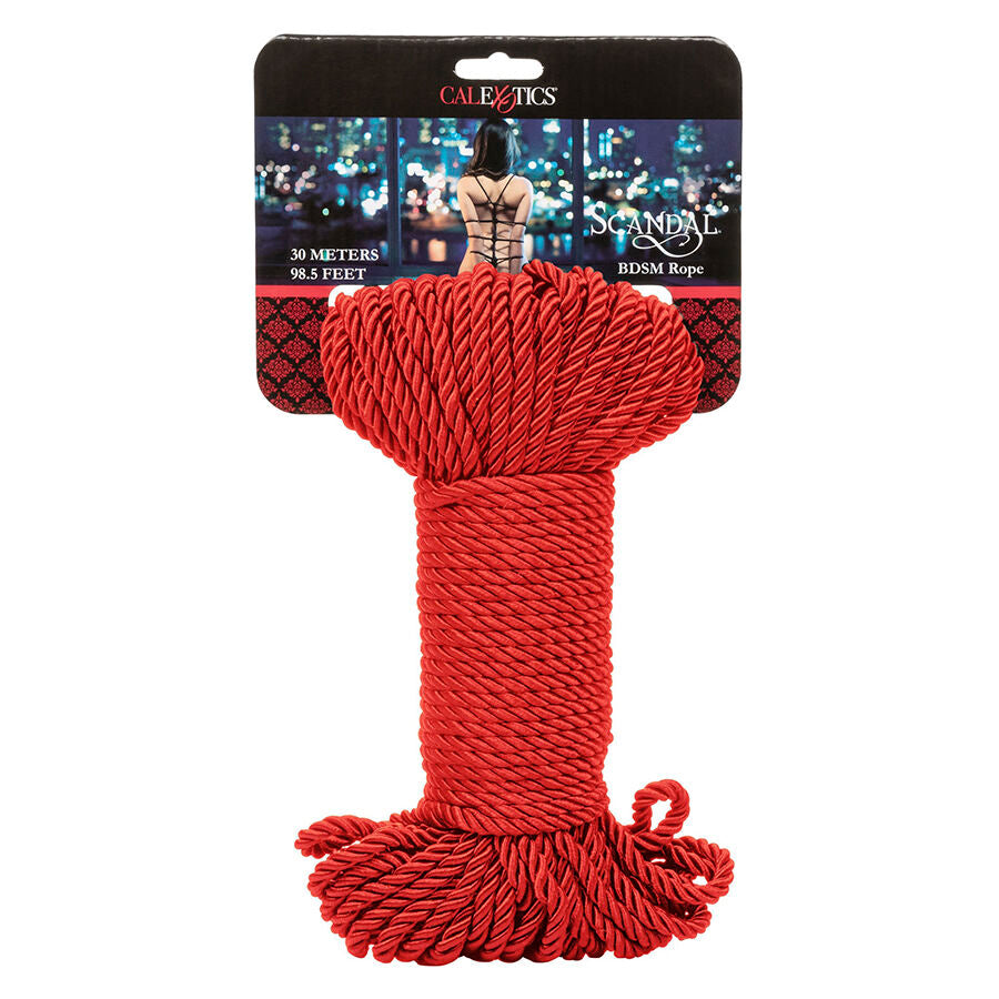 Calexotics Scandal Red Bdsm-seil 30 M