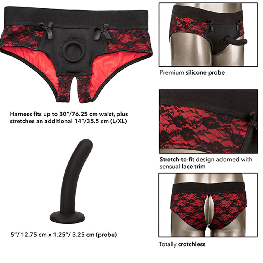 Calexotics Scandal Set aus Schwimmendem Höschen mit Dildo Größe L/XL