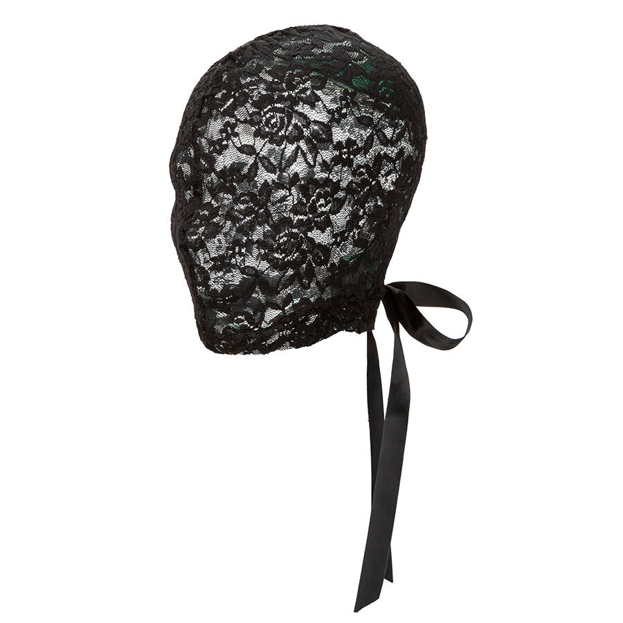 Calexotics Scandal Schwarze Spitzen-Balalava mit Schleife