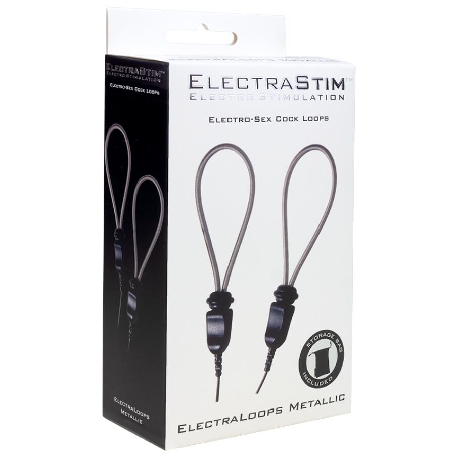 ElectraStim ElectraLoops – Verstellbare E-Stim-Penisringe aus Metall