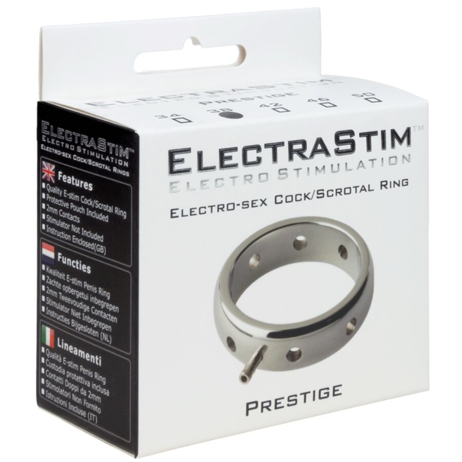 ElectraStim Prestige – Elektro-Cockring aus Chirurgenstahl 42 mm