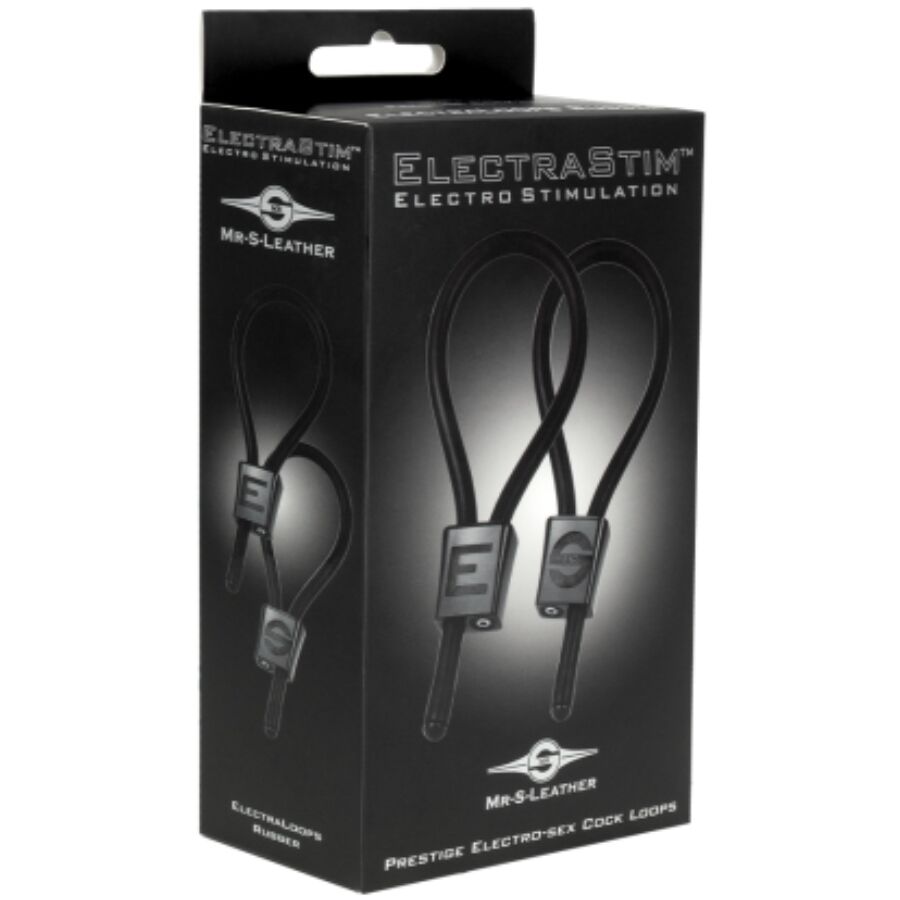 ElectraStim Prestige ElectraLoops – Verstellbare Cockringe – schwarz
