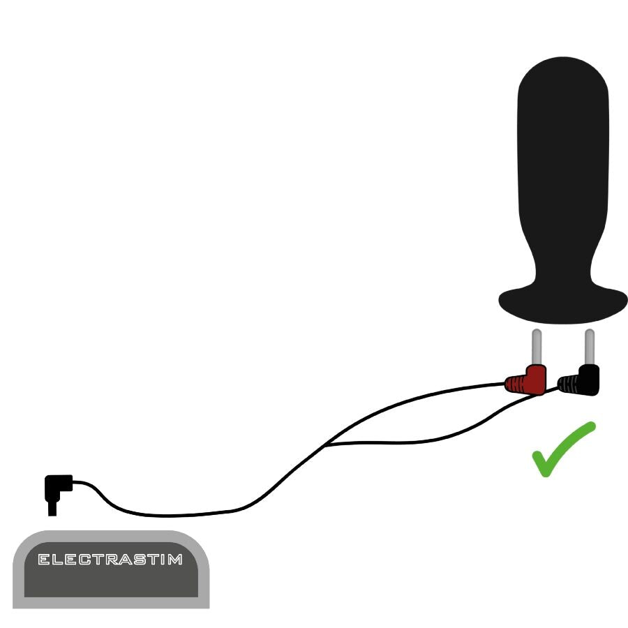 ElectraStim – 90°-Stimulatorkabel, 1,2 m